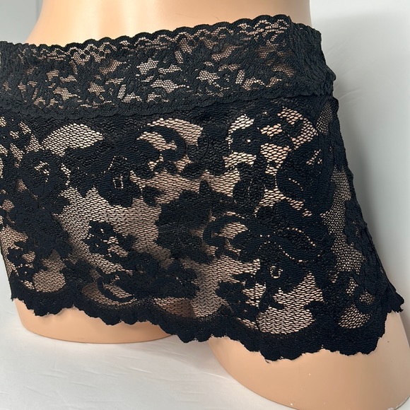 Victoria's Secret Other - Vintage Y2K Victoria’s Secret Stretchy Lace W/ Satin Shine Mini Skirt Slip XS/S